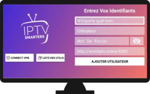 configurer l'IPTV sur IPTV Smarters Pro 7